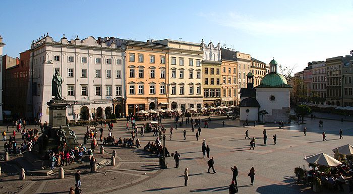 Central square of Krakow