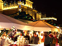 Christmas market in Krakow