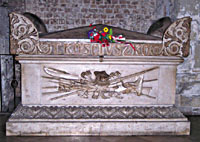 Tadeusz Kosciuszko's sarcophagus