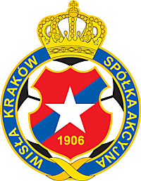 Emblem of the Wisla Krakow soccer club