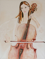 Izabela Chemielinska-Zbrozek: Beautiful Cellist