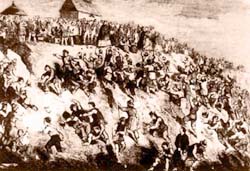 Rekawka fiesta on the Mound of Krak